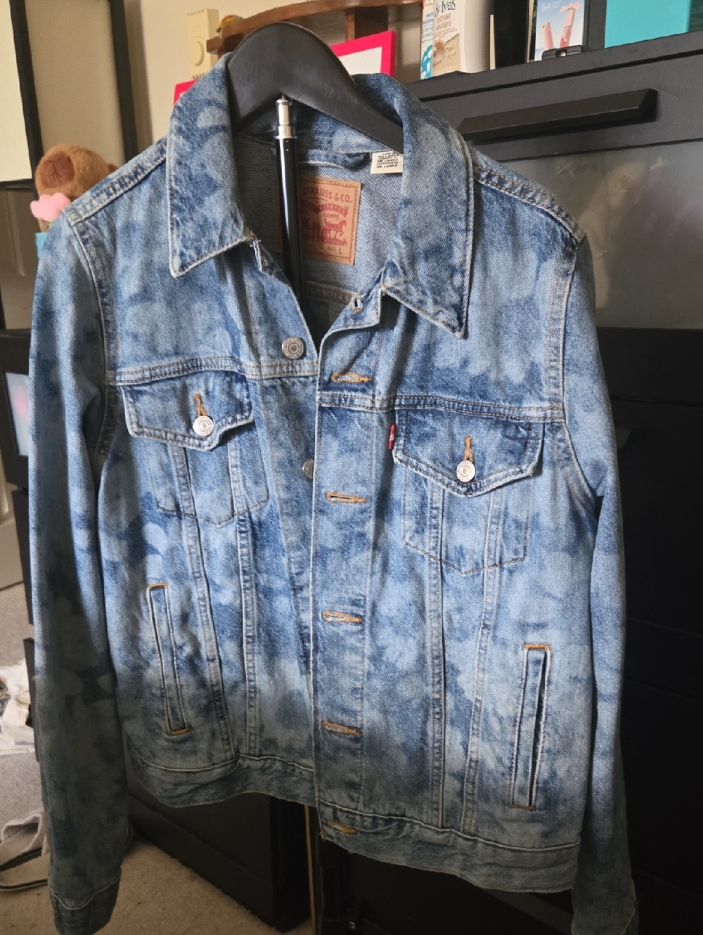 Levi's Blue Daisy Denim Jacket